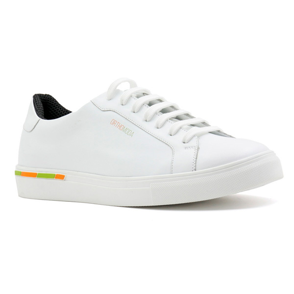 Кроссовки ортопедические Ортомода мужские 61145-Х-605 белые.