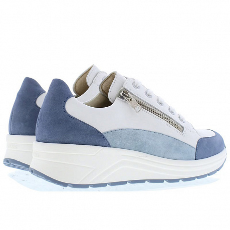 Кроссовки Solidus Karma женские 59075-K-80462 белый/голубой. Изображение 3 из 5