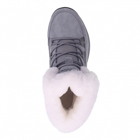 Кроссовки Strobbs с мехом женские F8532-10 серые. Изображение 2 из 3