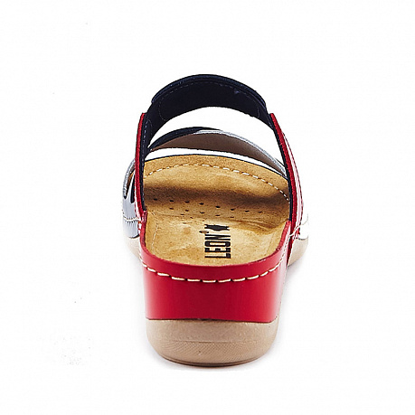 Сабо Leon женские 909 триколор. Изображение 3 из 3