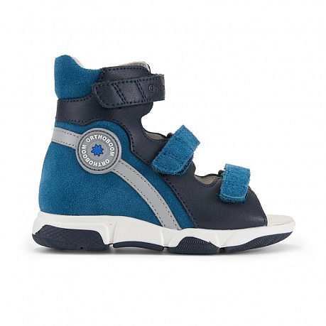 Сандали ортопедические Ортобум для мальчиков 71057-11 электро-сапфир. Изображение 2 из 4