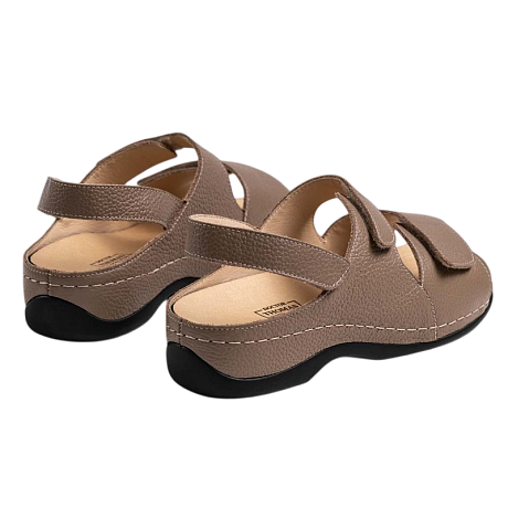 Сандалии ортопедические Dr. Thomas женские DTD-005-К кофе. Изображение 4 из 6